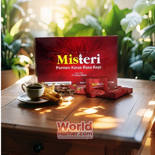 Stay Energized All Night with Long Lasting Stamina Formula Misteri Coffee Candy World Hamer