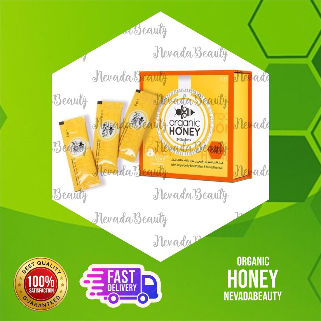 Nature’s Superfuel – Organic Herbal Honey with Royal Jelly