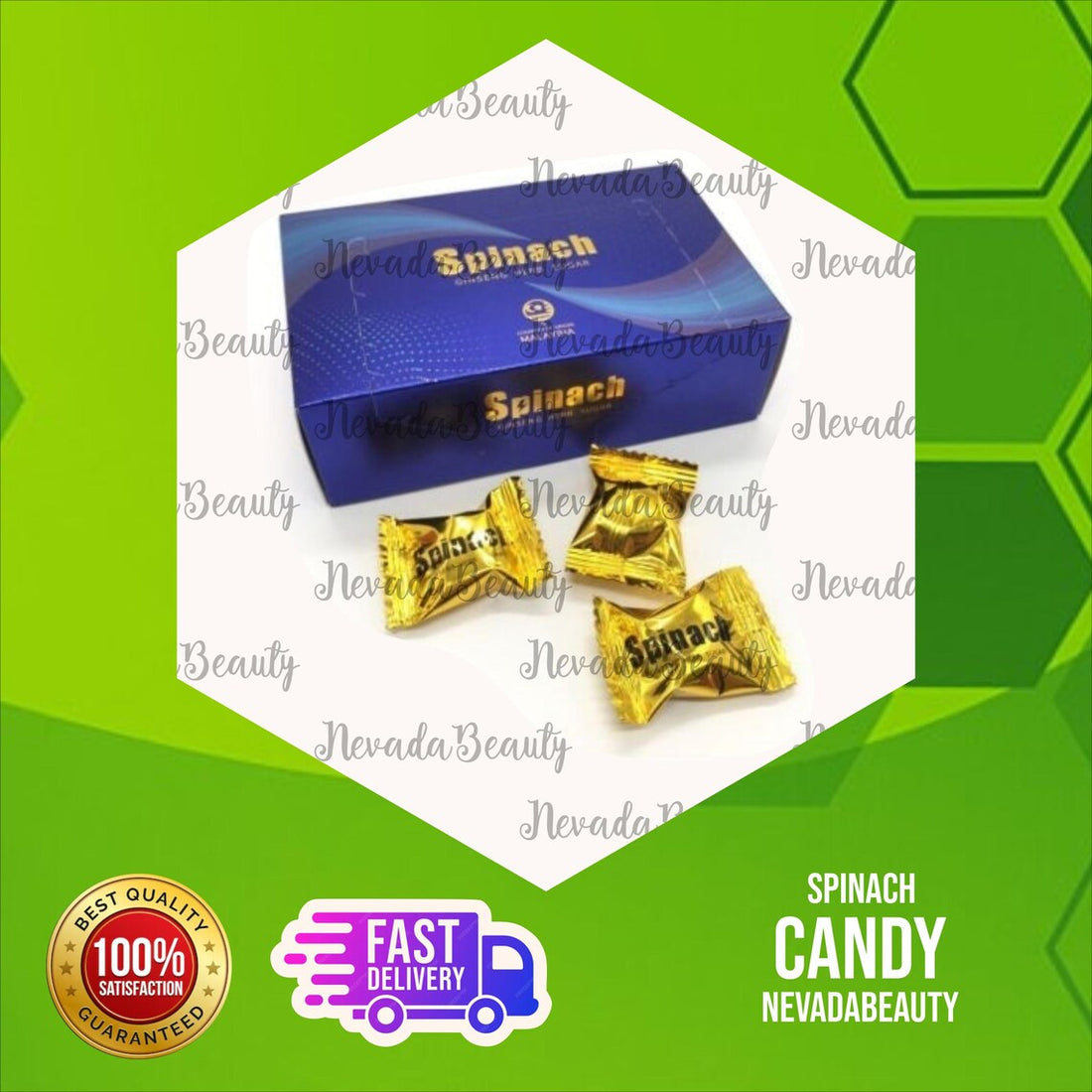 power from Plants – Spinach Herbal Candy for Men