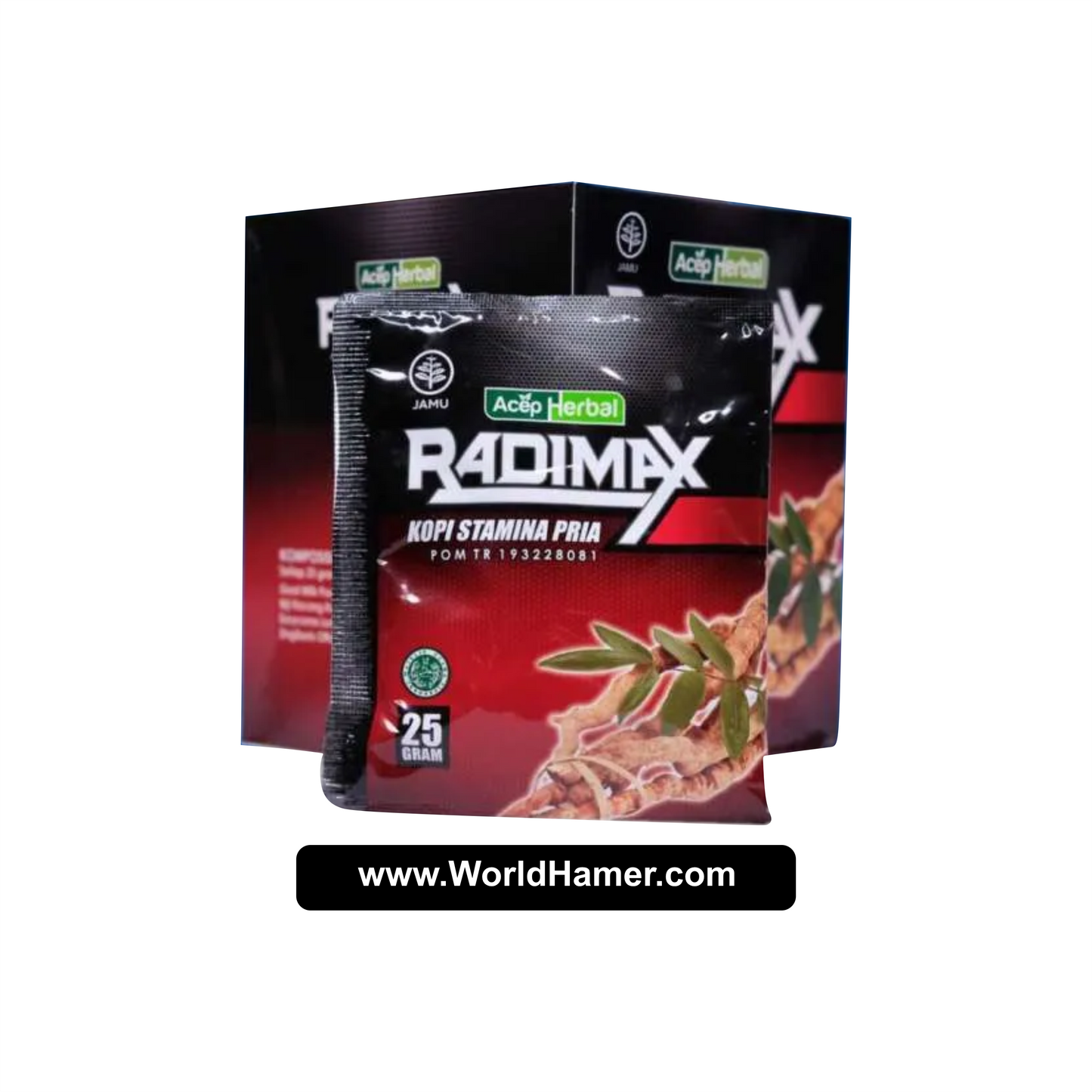 RADIMAX Herbal Stamina Coffee for Men