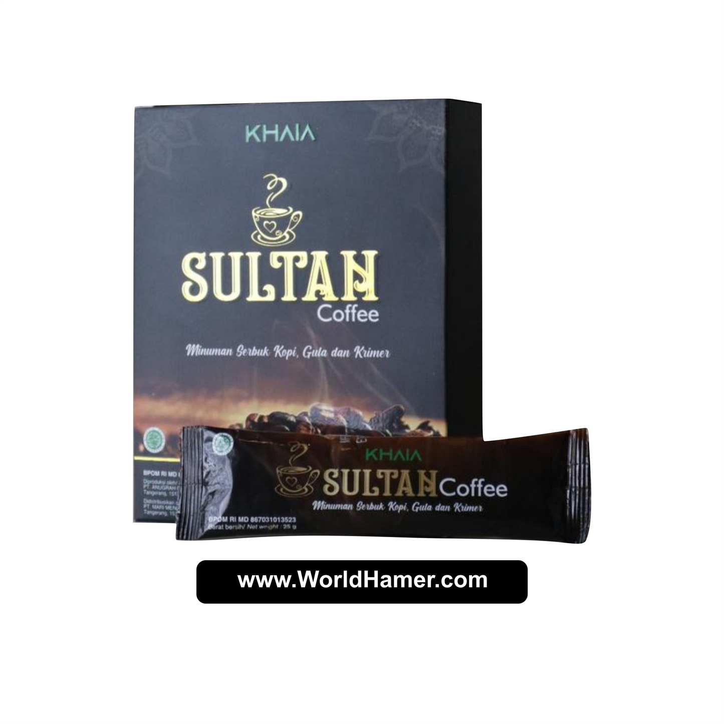 KHAIA Sultan Coffee | Premium Herbal Coffee for Men’s Stamina & Vitality