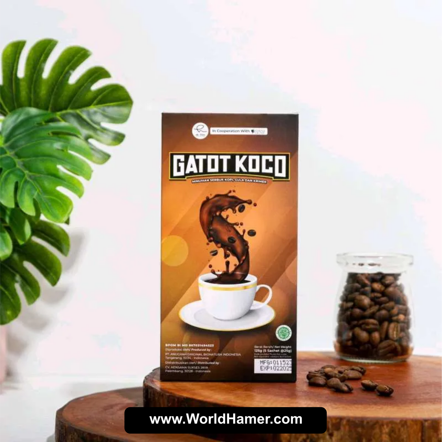 GATOT KOCO | Creamy Instant Coffee with Sugar and Creamer