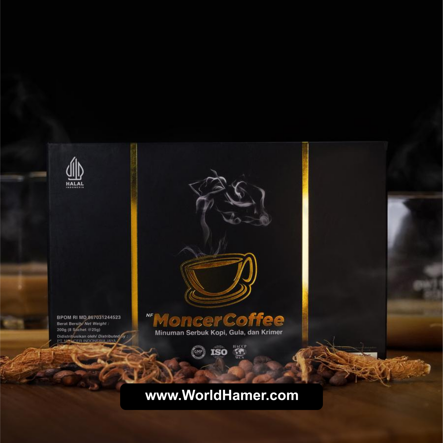 Moncer Coffee | Premium Instant Coffee for Male Vitality & Daily Energy