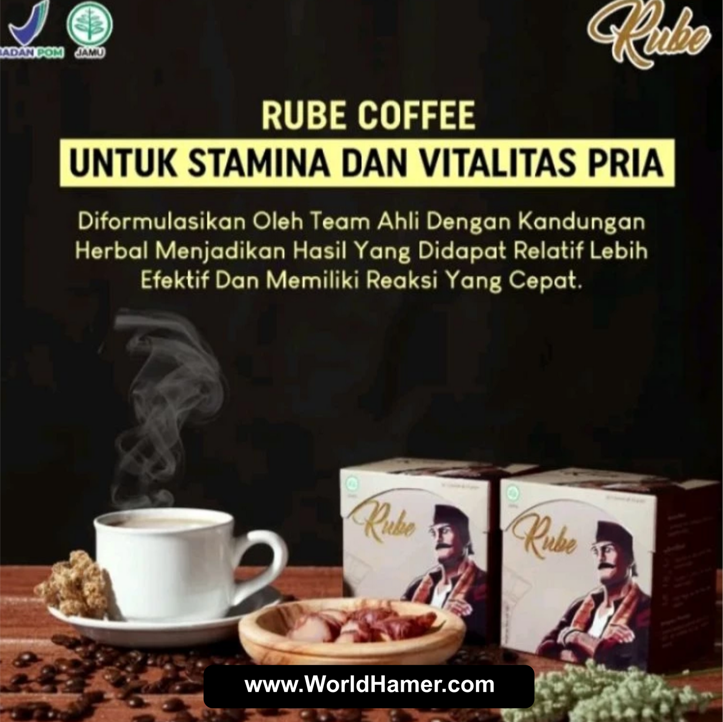 RUDE Coffee | Herbal Energy Coffee for Men’s Vitality & Performance