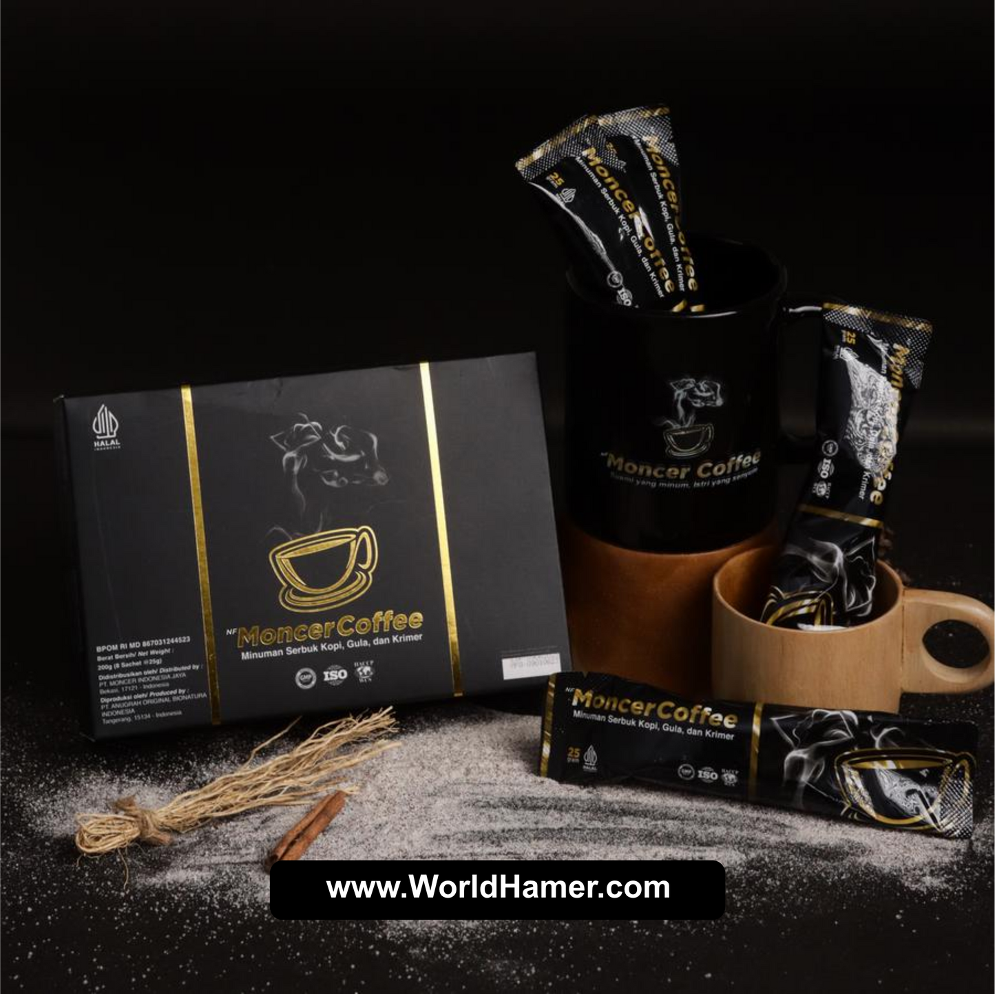 Moncer Coffee | Premium Instant Coffee for Male Vitality & Daily Energy