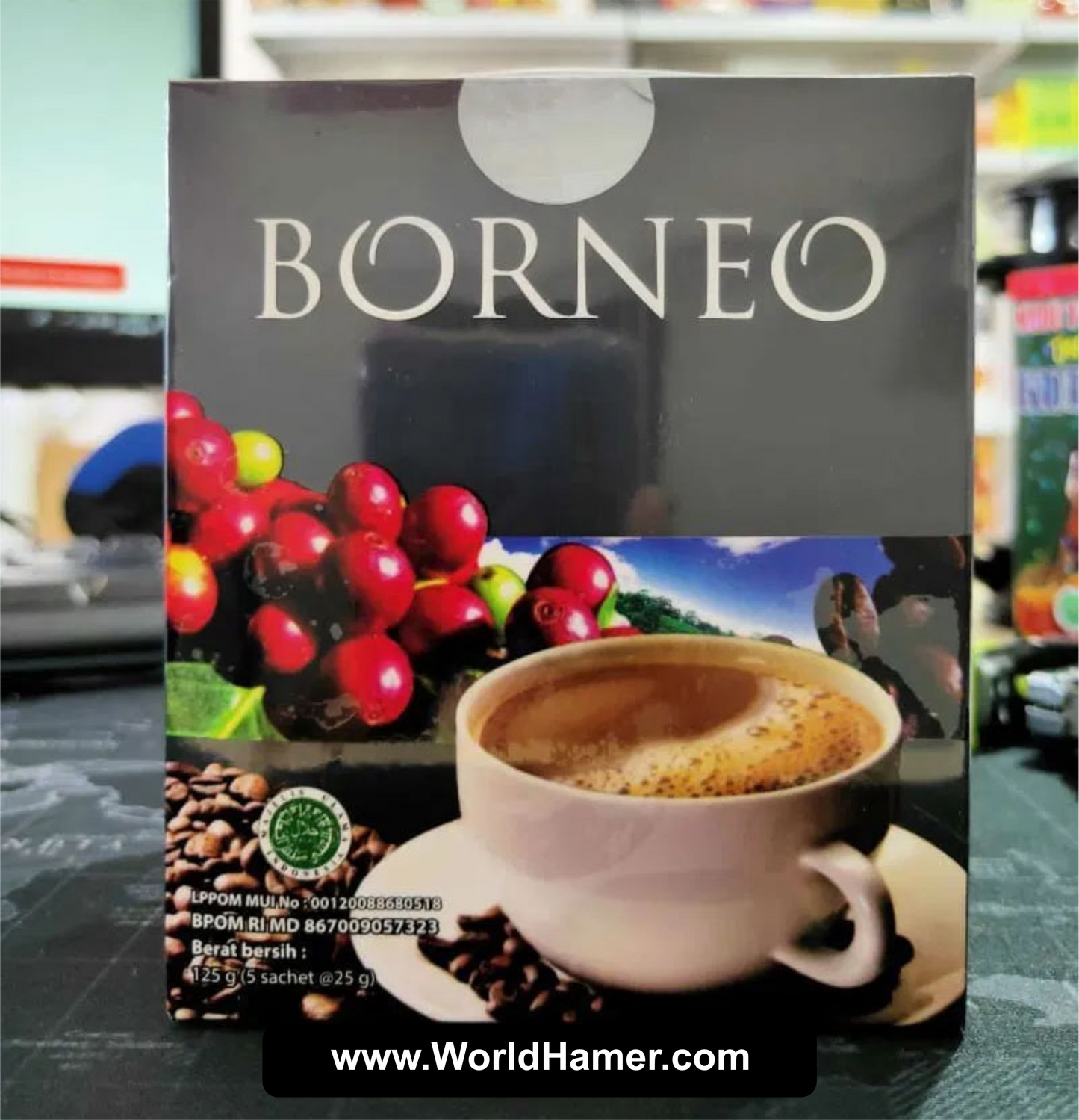 BORNEO Herbal Coffee for Men | Energy & Vitality Booster