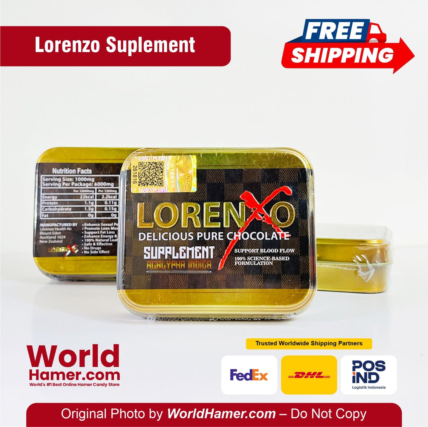 Lorenzo Chocolate Supplement