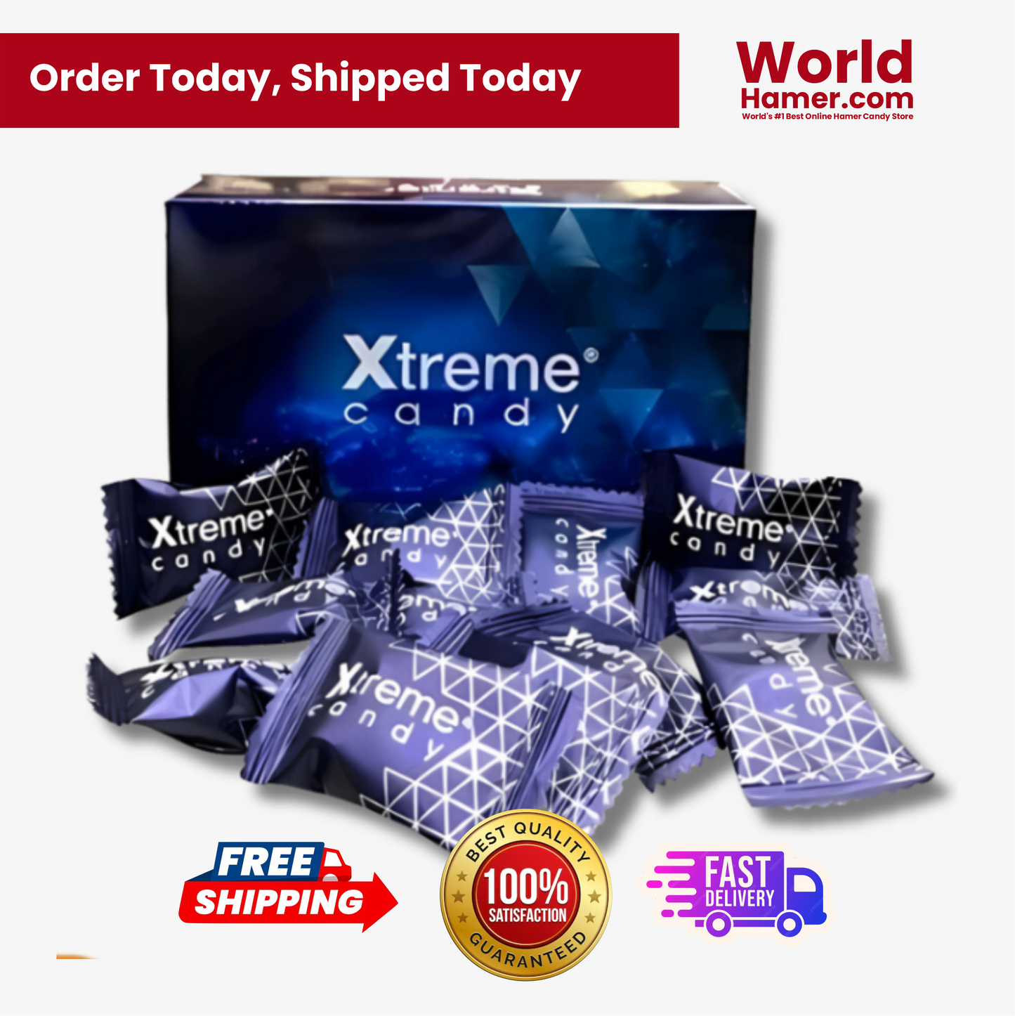 Xtreme Candy for Men – 30 Natural Herbal Candies for Stamina & Performance