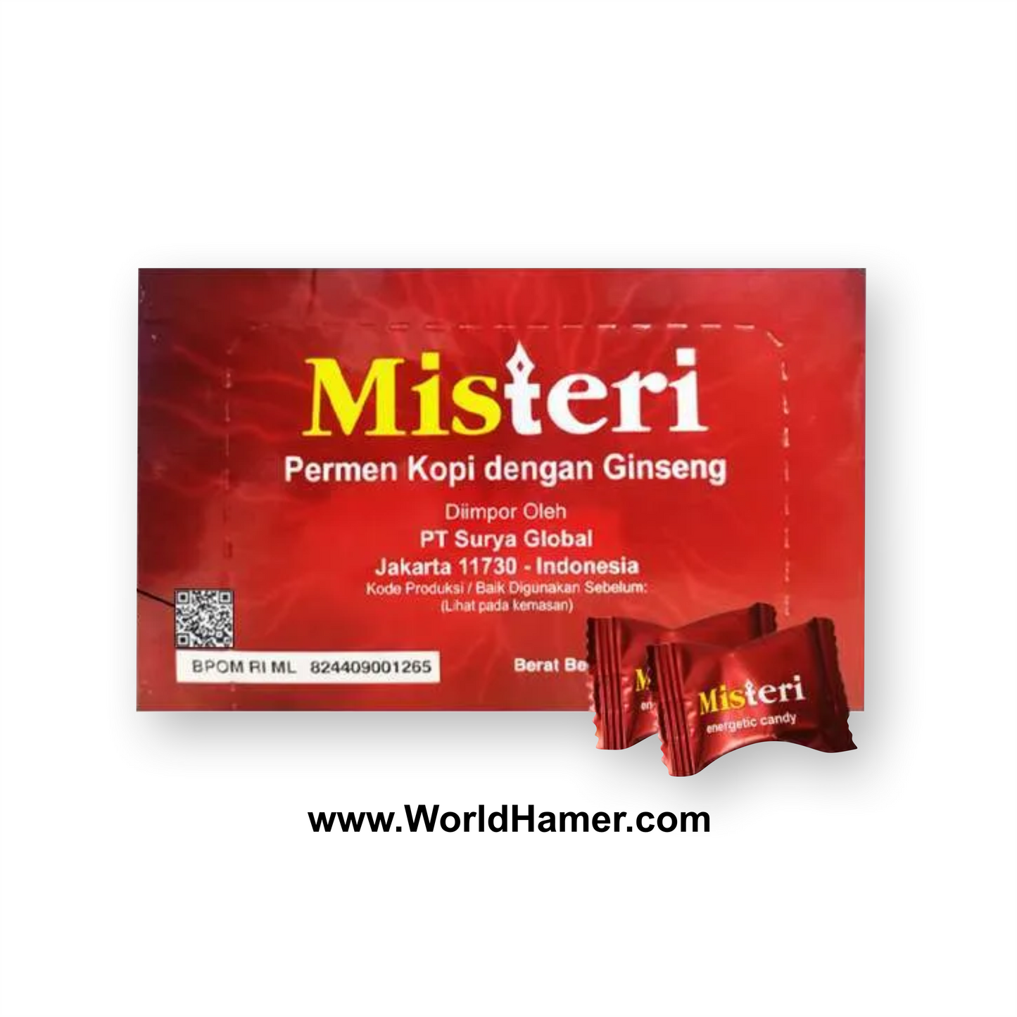 Misteri Coffee Gingseng Candy