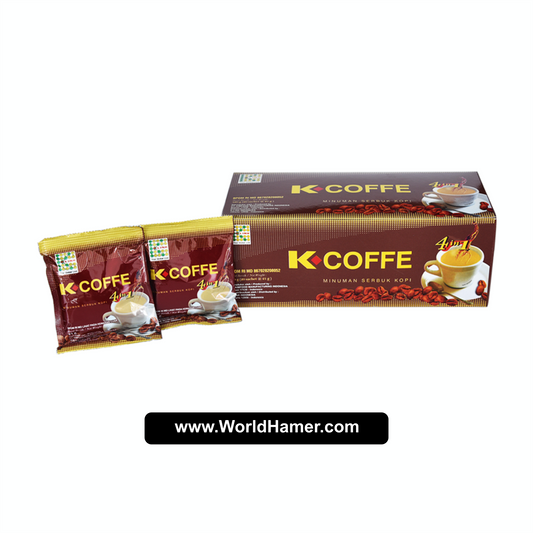 K-Coffe 4in1 | Instant Creamy Coffee Mix with Sugar and Creamer