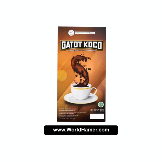 GATOT KOCO | Creamy Instant Coffee with Sugar and Creamer