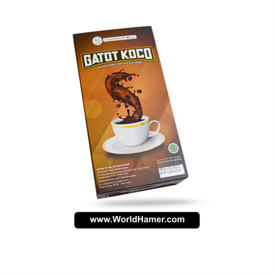GATOT KOCO | Creamy Instant Coffee with Sugar and Creamer