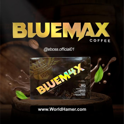 BLUE M4X Coffee | Herbal Energy Booster for Men