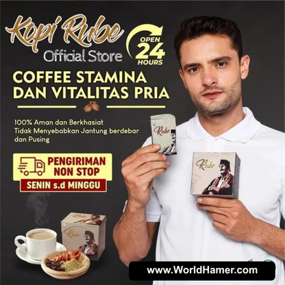 RUDE Coffee | Herbal Energy Coffee for Men’s Vitality & Performance