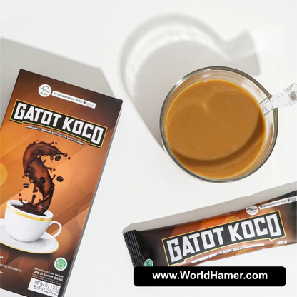 GATOT KOCO | Creamy Instant Coffee with Sugar and Creamer