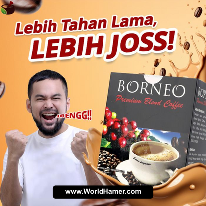 BORNEO Herbal Coffee for Men | Energy & Vitality Booster
