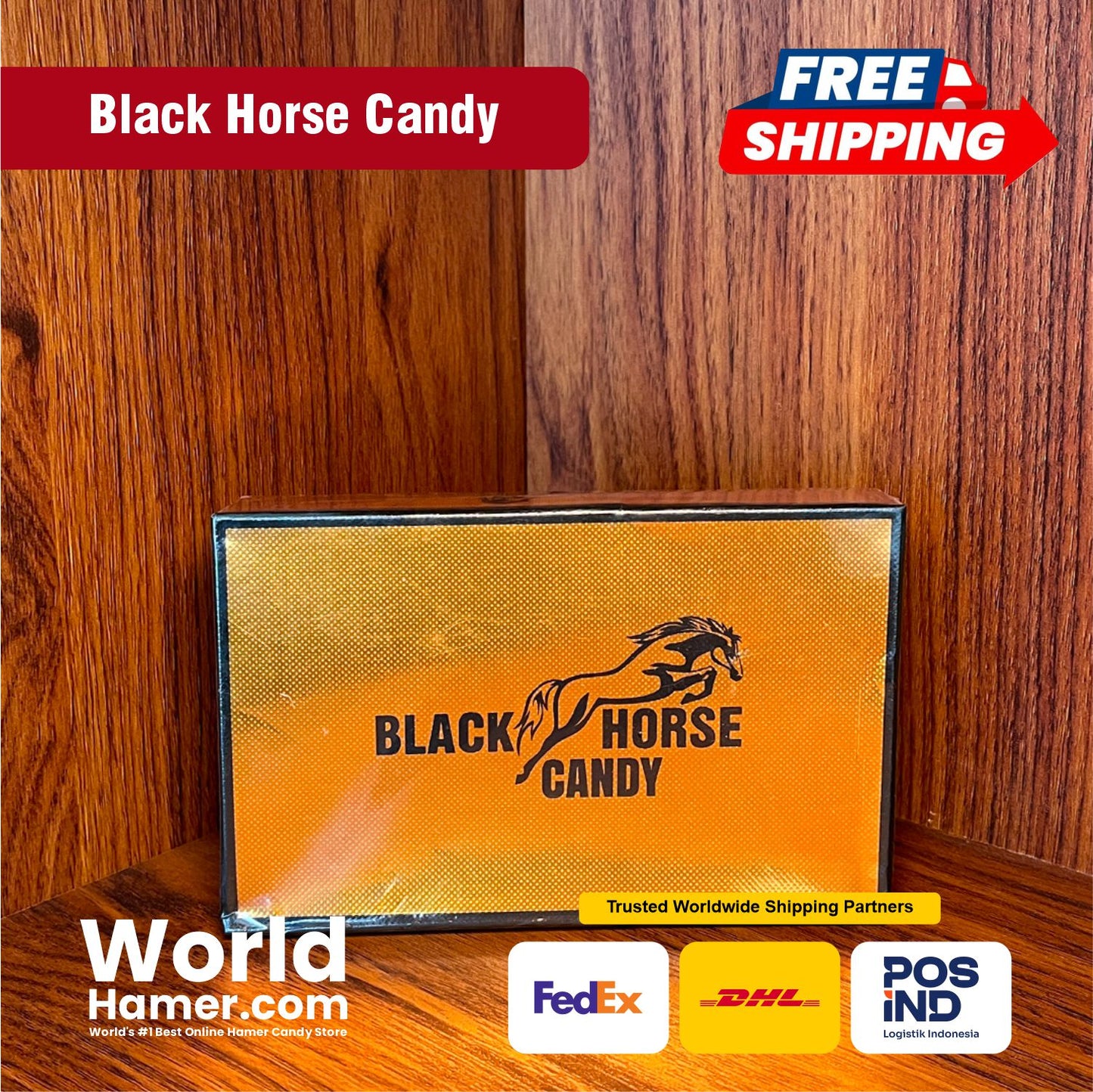 Black Horse Gingseng Candy
